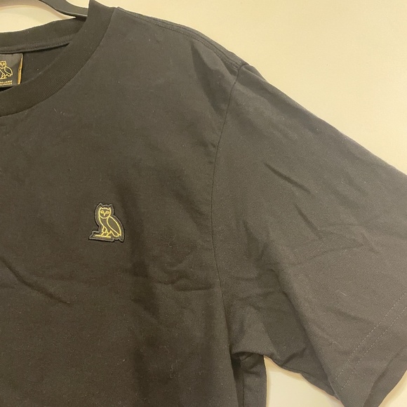 OVO - October’s Very Own Black Shortsleeved Shirt Gold Owl SIZE Extra Large - Picture 5 of 6